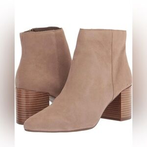 BLONDO TASEL LEATHER SUEDE MUSHROOM ANKLE BOOTS NEW 8.5 MEDIUM B6654